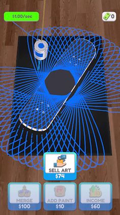 Pendulum Paint ASMR - Screenshot 1