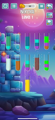 Water Sort Puzzle Game Sorting - Screenshot 1