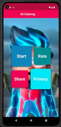 Ali Coloring Book Game - Screenshot 1