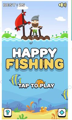 Tiny Fishing game - Screenshot 1