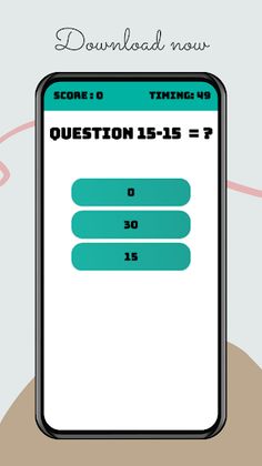 Math Quiz test - Screenshot 2