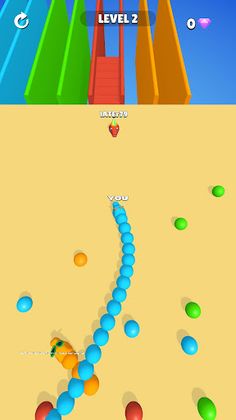 Snake Race 3D - Screenshot 2