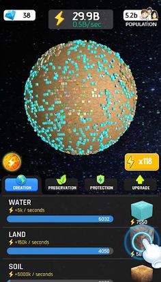 Idle World - Build The Planet - Screenshot 2