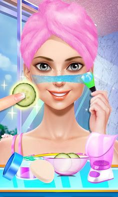 Makeup Artist - Rainbow Salon - Screenshot 4