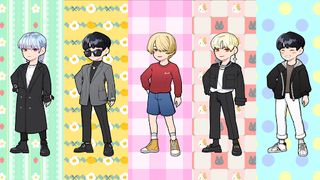 Kpop Boy Group Dress Up - Screenshot 2