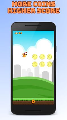 Flying bird: dodge pipes - Screenshot 1
