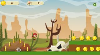 Girl Archery Runner Endless - Screenshot 1