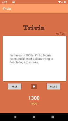 Trivia Game - Screenshot 1