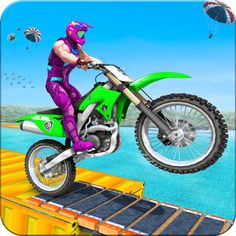 Superhero Bike 3D : Bike Games - Screenshot 1