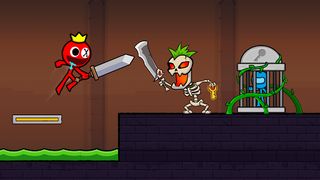 Red Stick Boy: Adventure Game - Screenshot 1