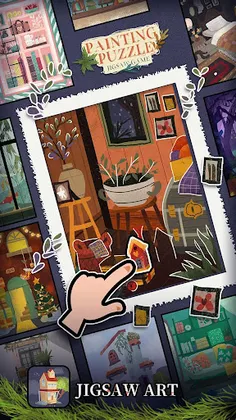 Painting puzzle : Jigsaw game - Screenshot 1