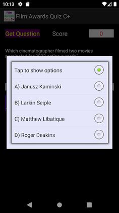The Film Awards Quiz C+ - Screenshot 4