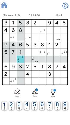 Sudoku - Classic Sudoku Puzzle - Screenshot 1