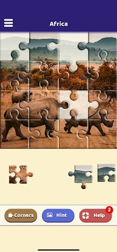 Africa Love Puzzle - Screenshot 2