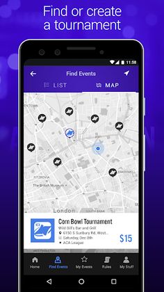 ACA Cornhole Tournament App - Screenshot 2