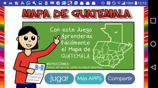 Juego Mapa de Guatemala - Screenshot 1