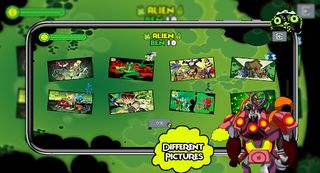 Ben Alien 10 Coloring - Screenshot 2