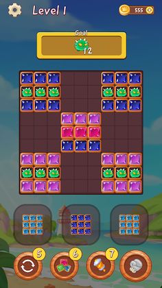 Jewel Block Puzzle - Screenshot 1
