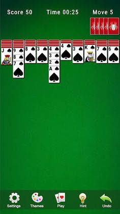 Spider Solitaire 2025 - Screenshot 4