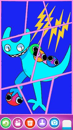 Rainbow Friends 2 Color Games - Screenshot 1