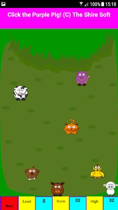 Click the Purple Pig! - Screenshot 2