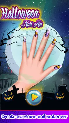 Halloween Nails Saloon Color - Screenshot 1