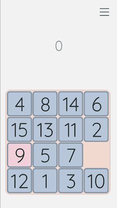 Simple Fifteen Puzzle - Screenshot 2