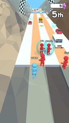 Dodge Party 3D - Screenshot 1