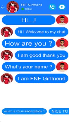 FNF Girlfriend video call - Screenshot 2