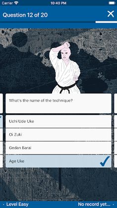 Karate Quiz - Screenshot 4