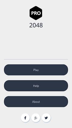 Pro 2048 - Game - Screenshot 1