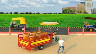 City Tuk Tuk Rickshaw Games 3D - Screenshot 1