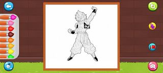 Coloring Anime Super Saiyanz - Screenshot 2