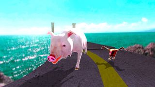 Animals Fun Race 3D - Screenshot 3