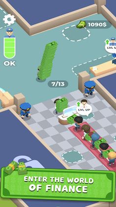 Bank Job: Idle Business - Screenshot 2