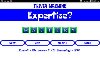 Trivia Machine - Screenshot 2