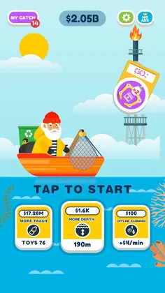 Go Green: Clean the ocean - Screenshot 2