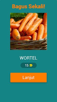tebak gambar nama sayuran - Screenshot 2