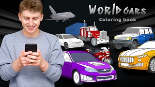 World Cars Coloring Book - Screenshot 1