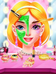 Real Princess Makeup Salon Gam - Screenshot 1