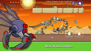 T-Rex Dinosaur Fossils Robot - Screenshot 3
