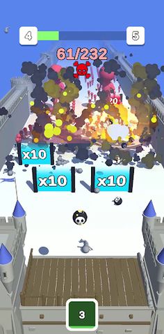 Bomb Crowd 3D - Screenshot 1