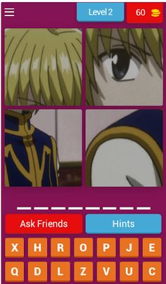 Hunter x Hunter 1v1 games quiz - Screenshot 3