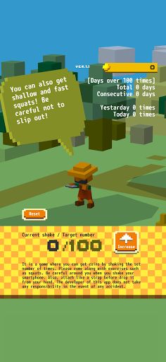 Farmer Squat Fitness Counter - Screenshot 3