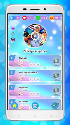 Zé Felipe Malvada Piano Tiles - Screenshot 1