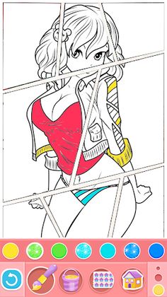 Coloring Books for Adult Girls - Screenshot 1