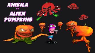 Anikila vs Alien Pumpkins - Screenshot 1
