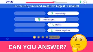 Sortzy States - Screenshot 1