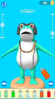 Frog Salesman:Coloring games - Screenshot 1
