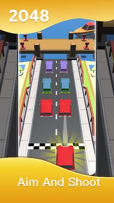 2048 Merge Cars - Screenshot 4
